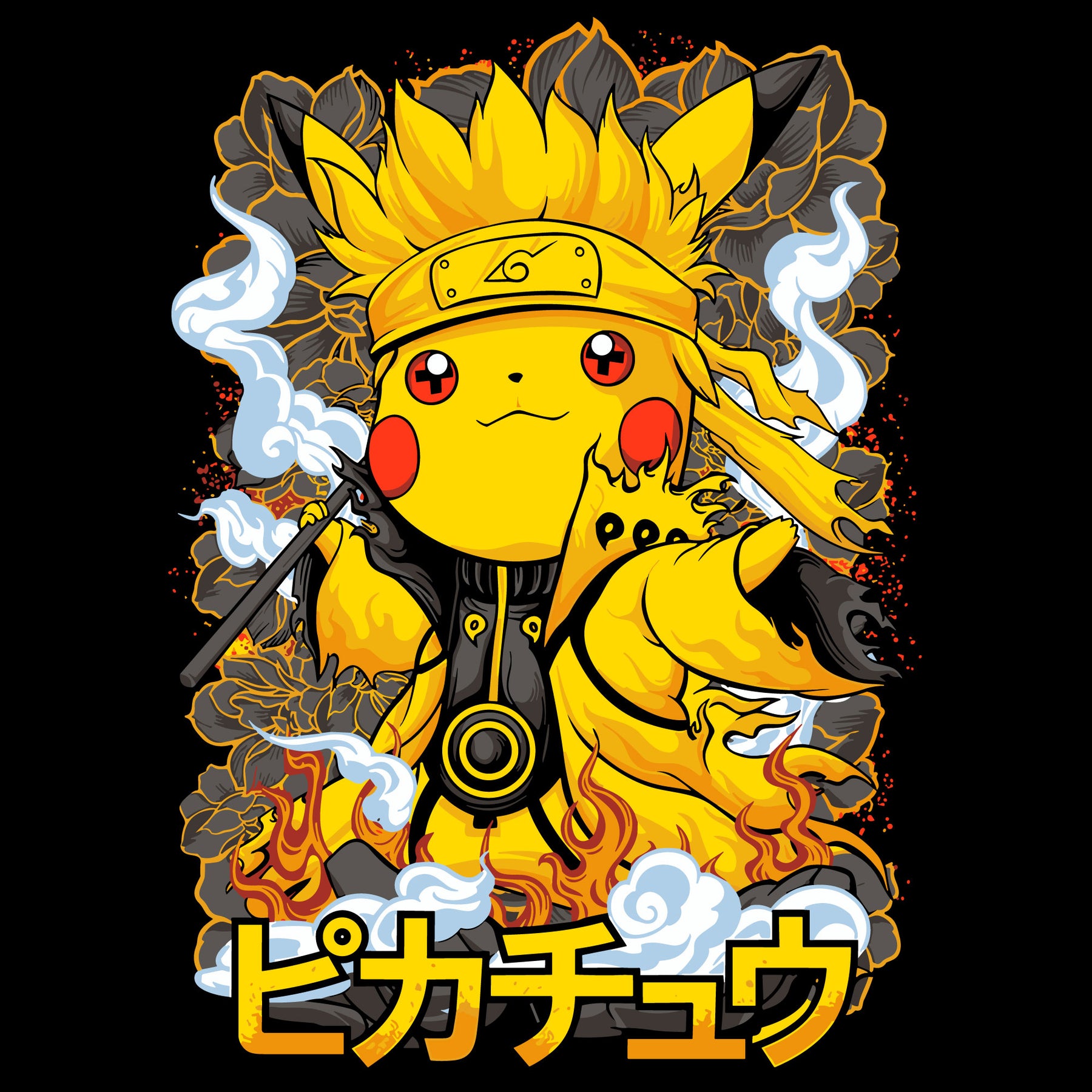 Pikachu minato DTF