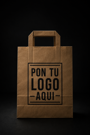 Bolsa de papel Kraft #20 11.5"x8.58"x4"