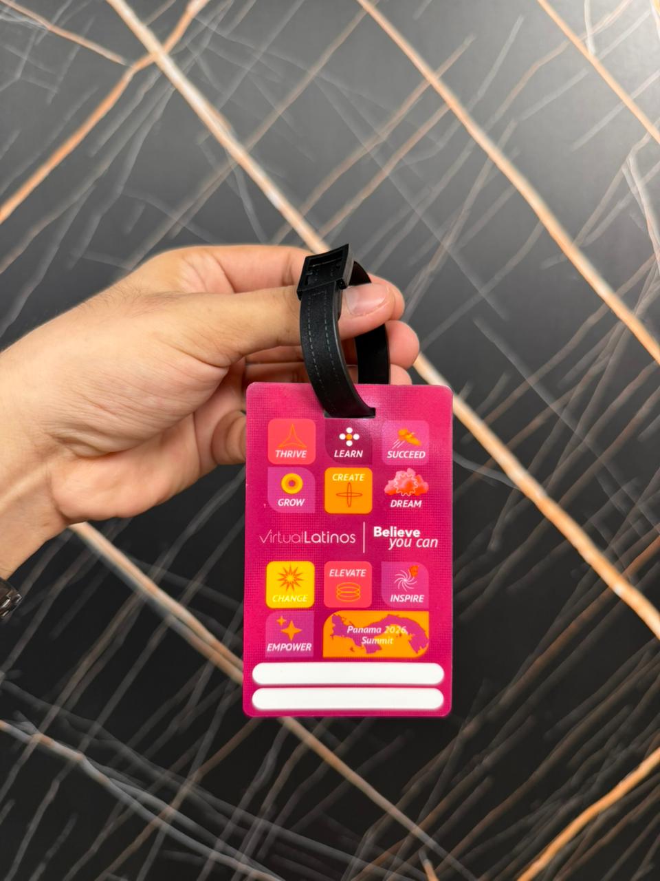 Tag de maleta personalizado